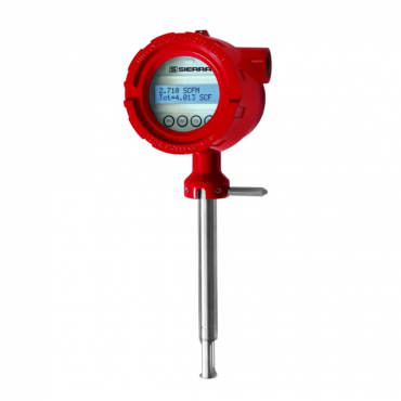 Sierra BioTrak™ 645S Thermal Insertion Mass Flow Meter for Wastewater/ Biogases