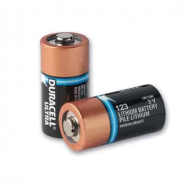 ZOLL AED Plus Type 123 Lithium Batteries (Sleeve of 10), Model: 8000-0807-01