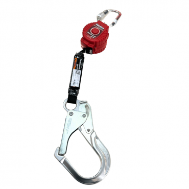 Honeywell Miller TurboLite™ PFL with Aluminum Twist-Lock Carabiner & Aluminum Locking Rebar Hook, Model: MFL-12-Z7/6FT