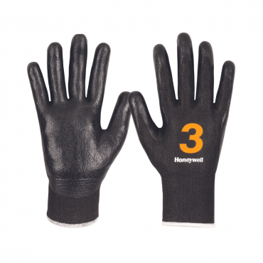 Honeywell Cut Resistance Gloves - Vertigo Check & Go Black Nit 3, Model: 2342552