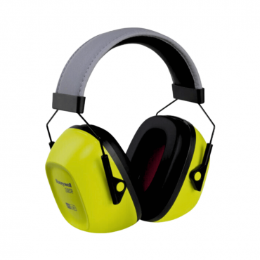 Honeywell VeriShield™ VS120FHV Hi-Viz Yellow Folding Passive Earmuff, Model: 1035107-VS