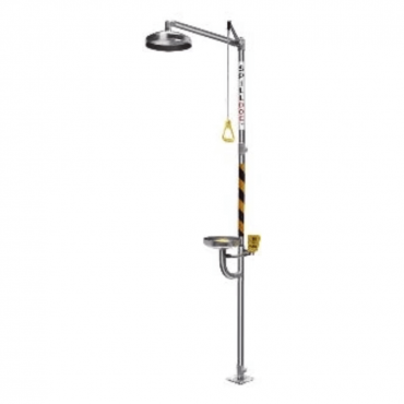 Spilldoc Combination Emergency Shower and Eyewash Station, BD-560G