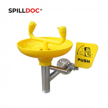 Spilldoc Wall Mounted Emergency Eye Wash Station, BD-508B